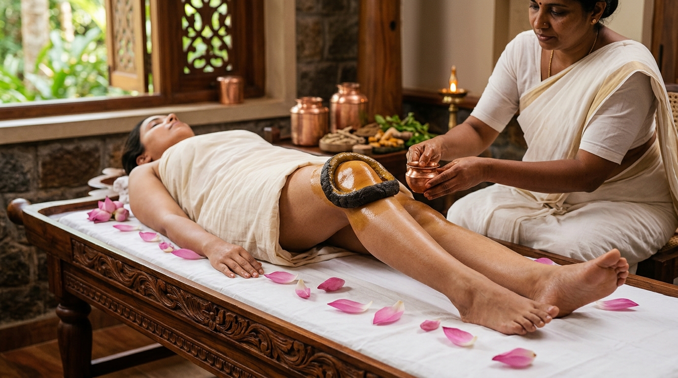 Janu Basti Knee Therapy