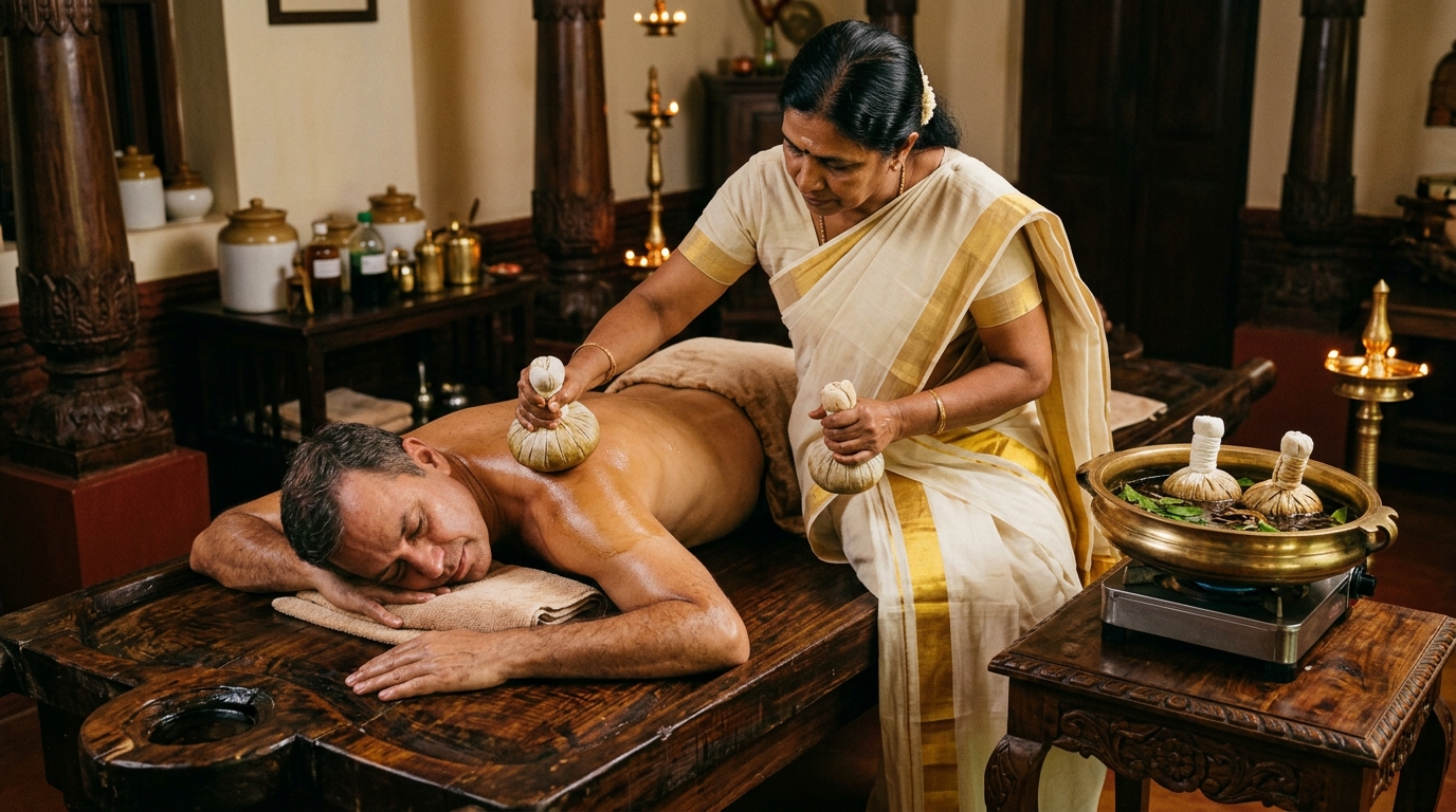 Potli Kizhi Ayurvedic Therapy