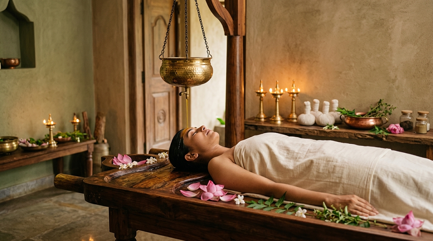 Shirodhara Ayurvedic Therapy