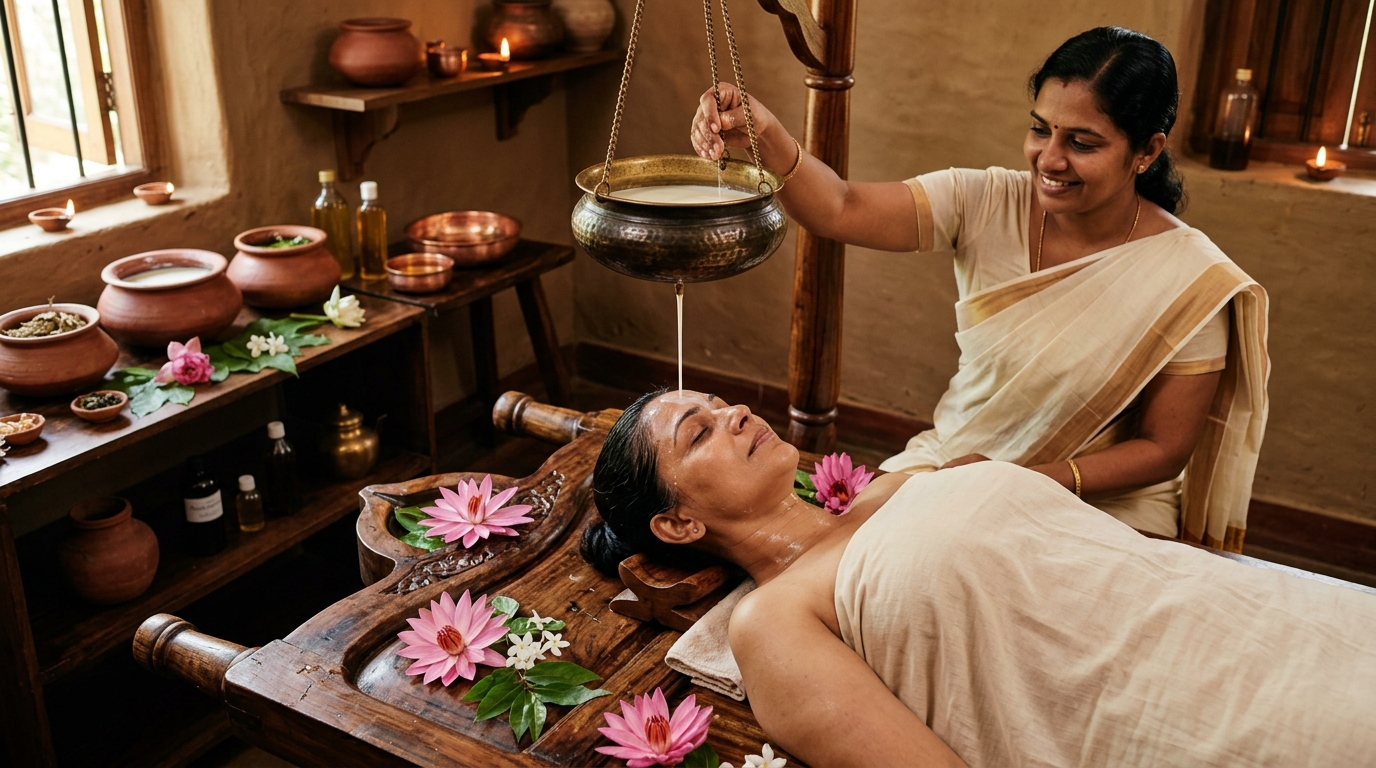 Takradhara Buttermilk Therapy