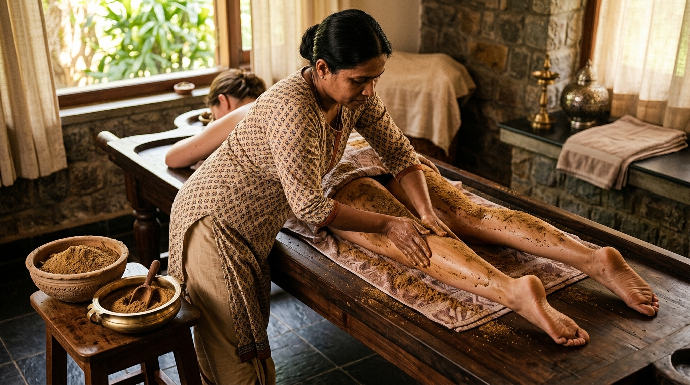 Udvartana Herbal Scrub Therapy